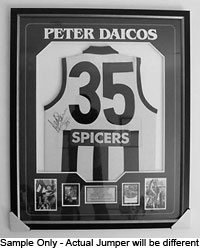Peter Daicos - Collectors Framed Jumper